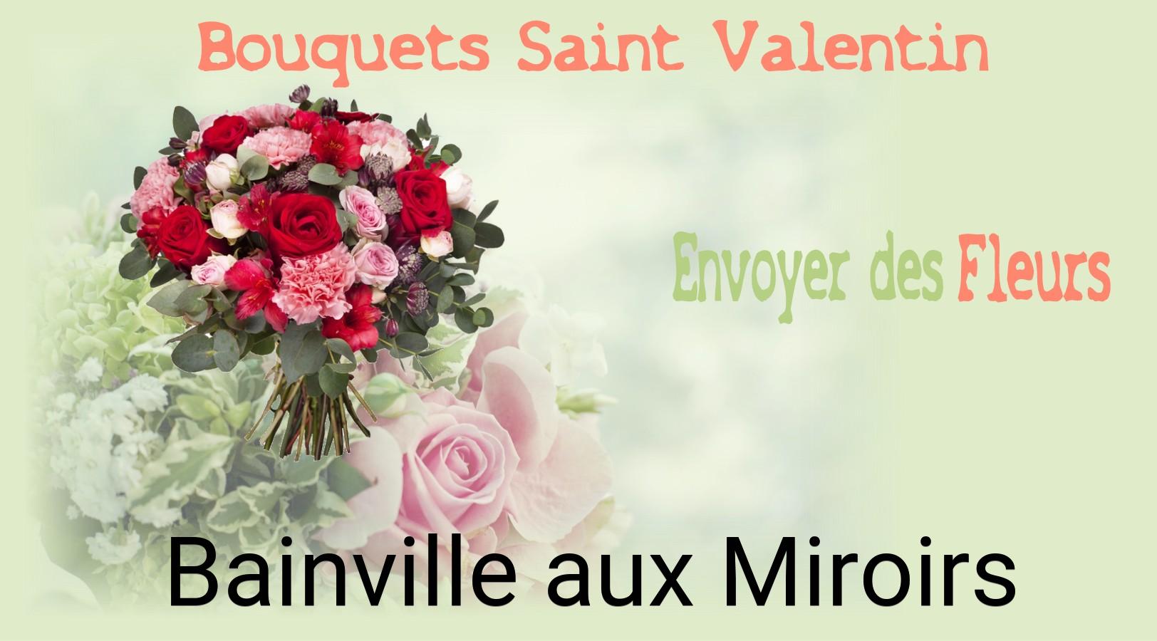 Roses de Saint-Valentin livrées à Bainville-aux-Miroirs
